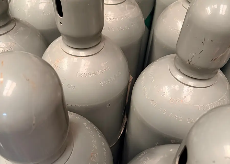 Cilindros de CO₂